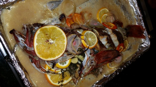 Recipe: Whole Roasted Vermilion Rockfish